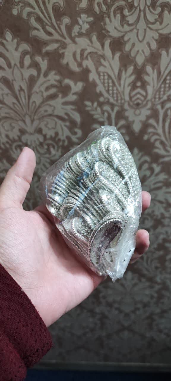 خرید اینترنتی نگین بادمجونی شکل